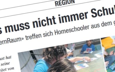 “Es muss nicht immer Schule sein” – Könizer Zeitung / Sensetaler