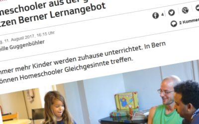 SRF – Homeschooler aus der ganzen Schweiz nutzen Berner Lernangebot